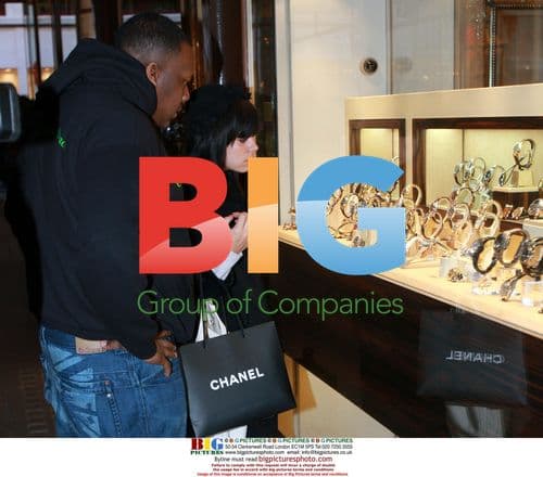 Singer Lily Allen goes shopping in London