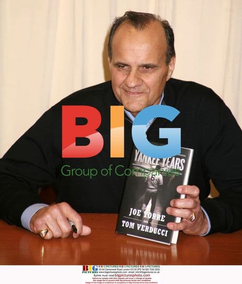 Joe Torre promotes new book in NYC
