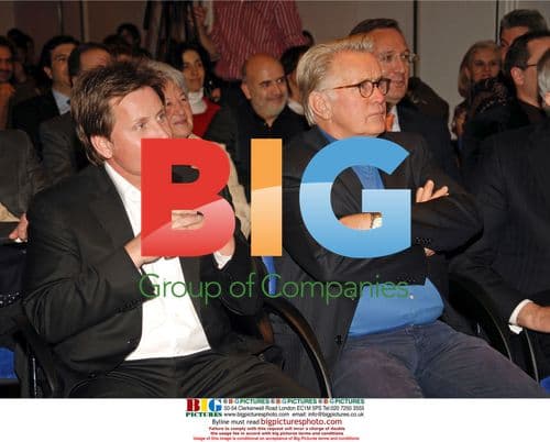 Martin Sheen and Emilio Estevez at actor association event