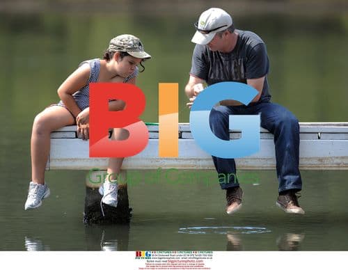 Steve Waugh Fishing with Children