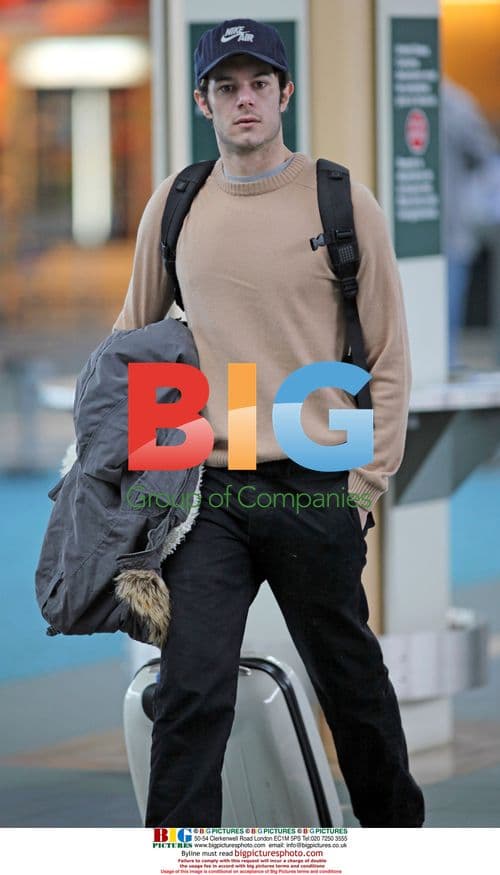 Adam Brody Arrives at Vancouver Airport