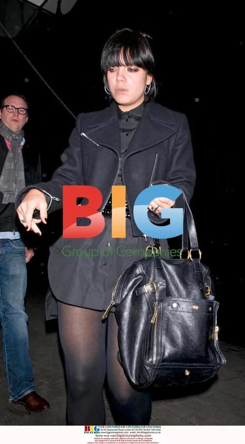 Lily Allen steps out with friends