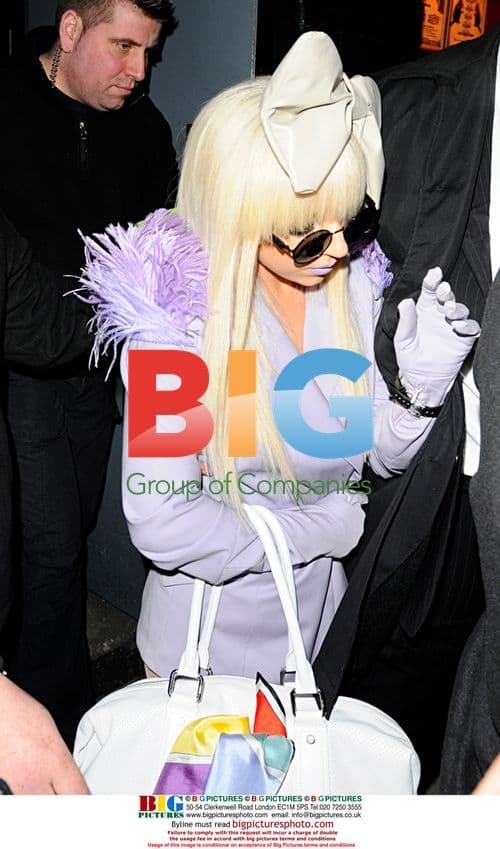 Lady GaGa leaves KOKO after performance