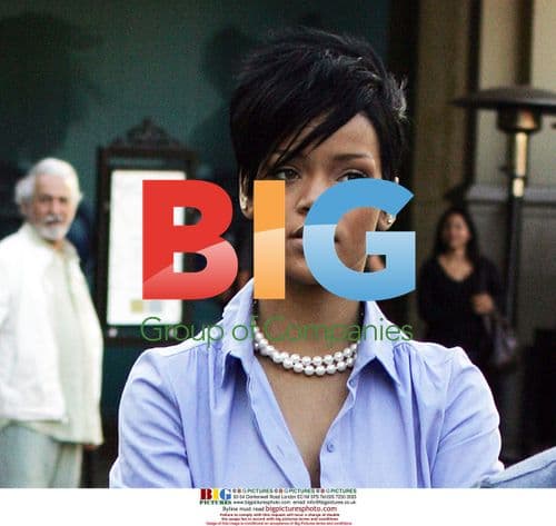 Rihanna leaves the Grove in LA