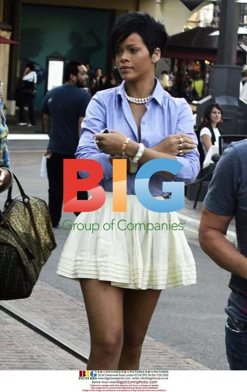Rihanna Leaves The Grove in LA