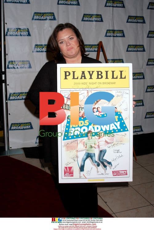 Rosie O'Donnell at Kids Night on Broadway Event