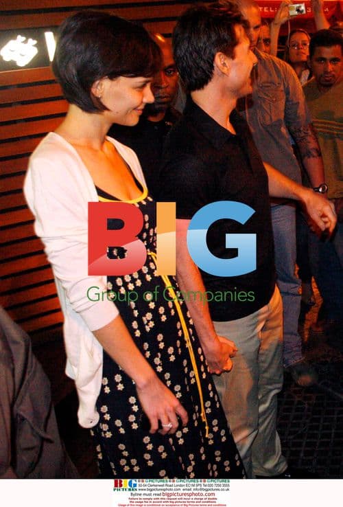 Tom Cruise and Katie Holmes out for dinner