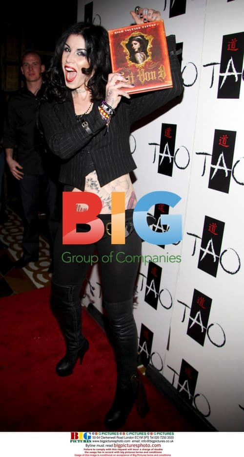 Kat Von D celebrates book launch in Las Vegas