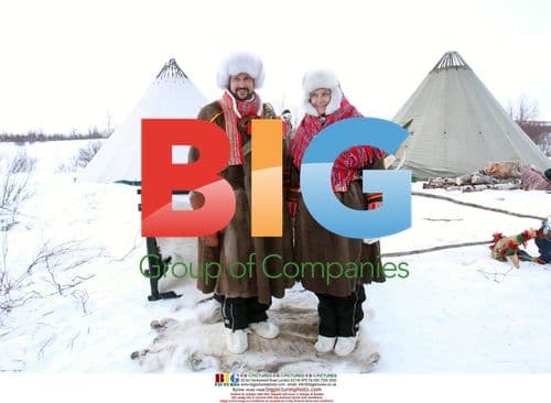 Norwegian Royal Couple Visit Reindeer Farm