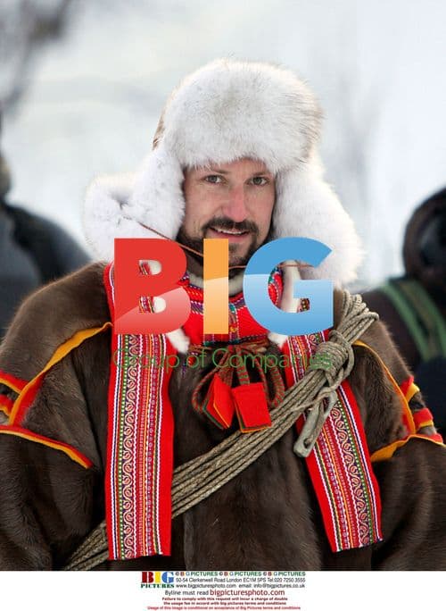 Norwegian Royals Visit Reindeer Farm