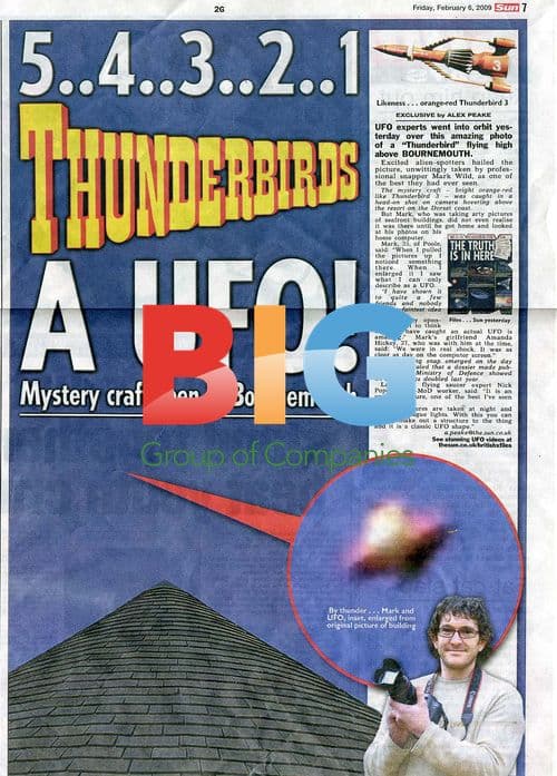 UFO Sighting Over Dorset Coast