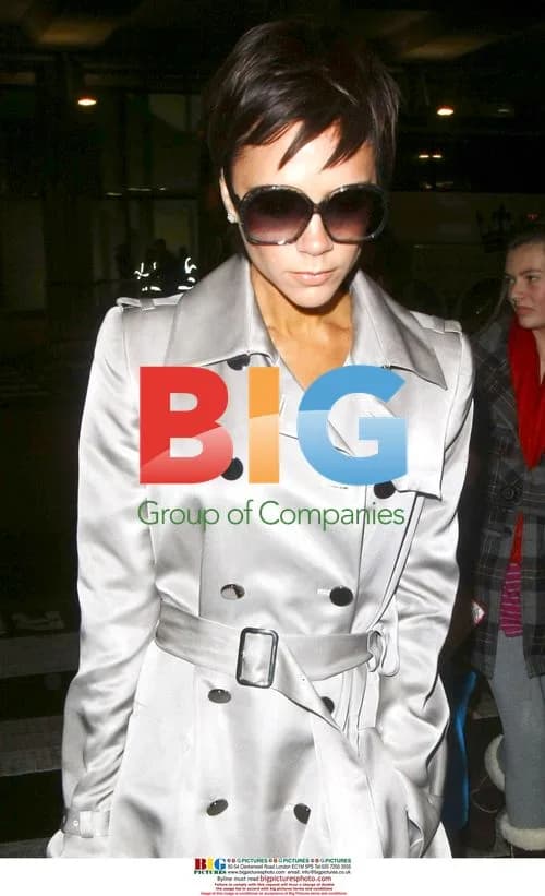 Victoria Beckham at Heathrow Airport