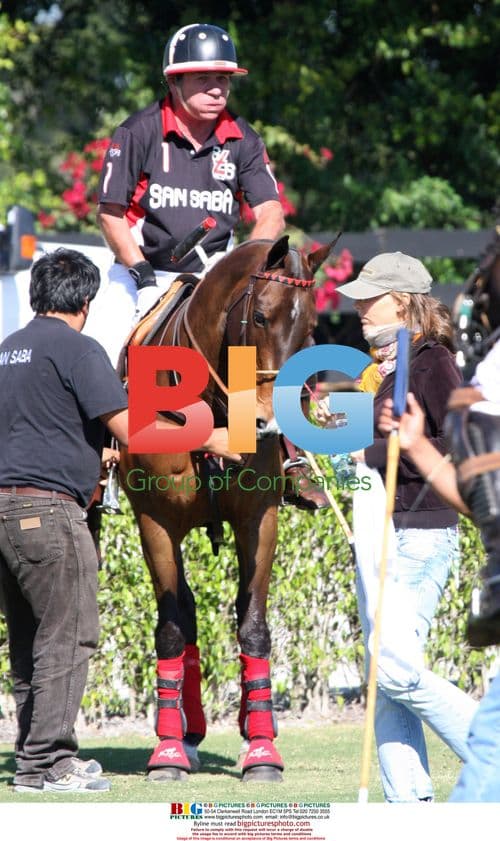 Tommy Lee Jones plays in polo tournament