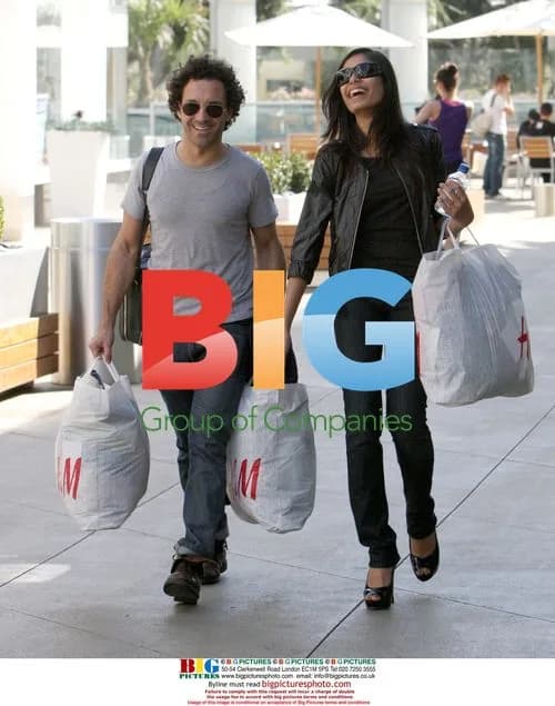 Freida Pinto and Dev Patel out and about