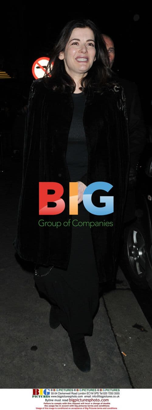 Nigella Lawson at Bafta Pre-Party