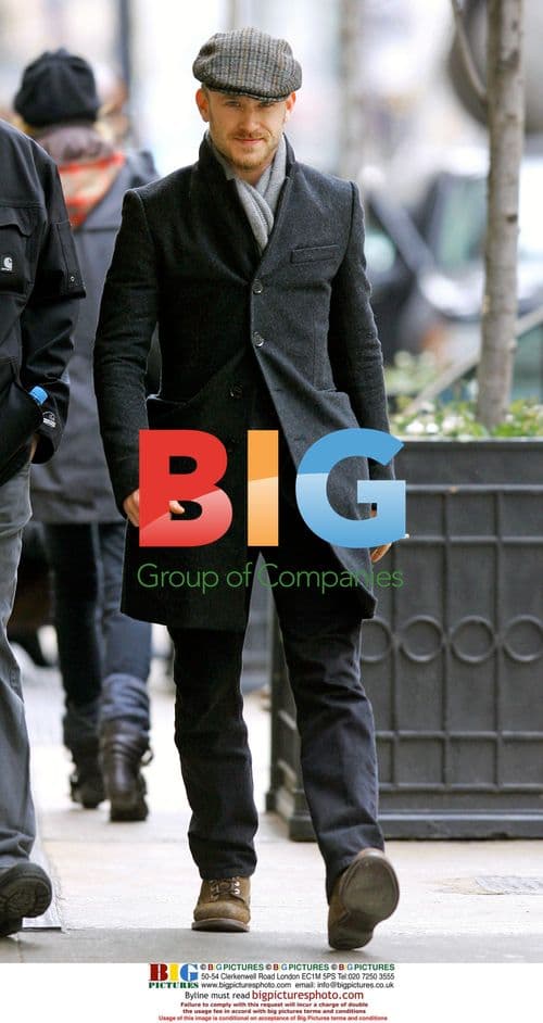 Ben Foster strolls through Soho in New York