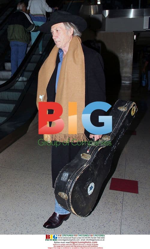 David Carradine at LAX Airport