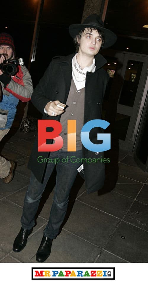 Peter Doherty in Dublin for lecture and TV appearance