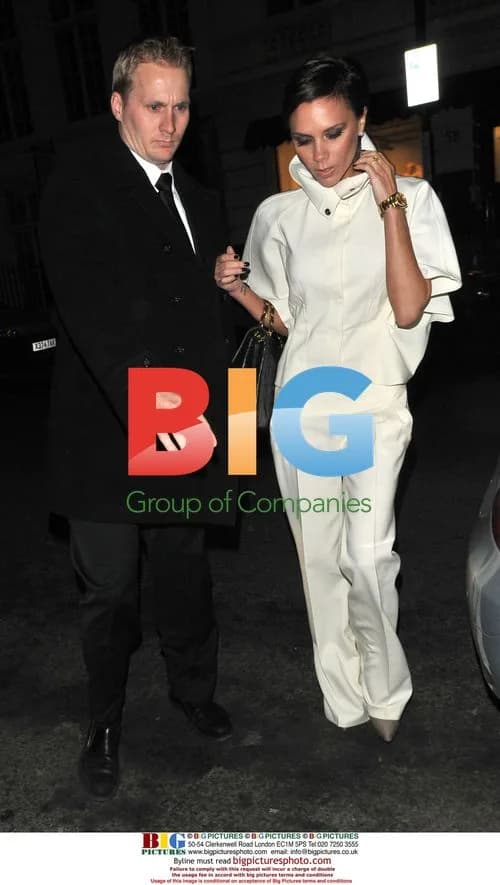 Victoria Beckham leaving Claridges