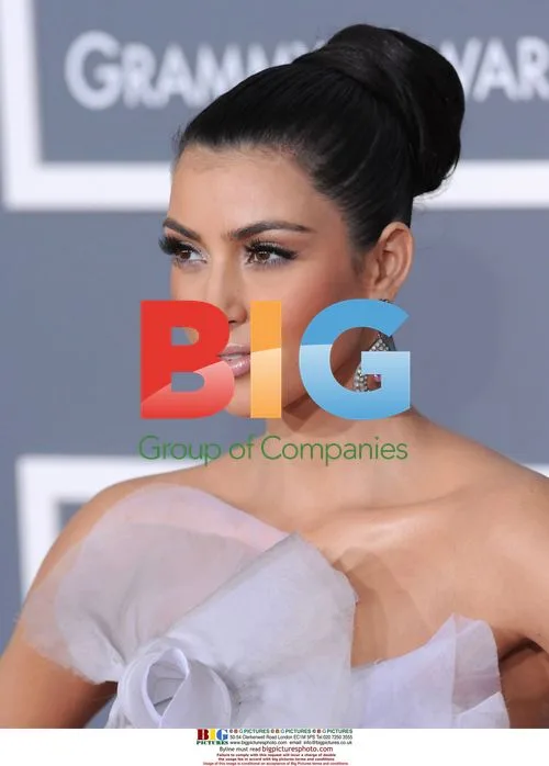 Kim Kardashian at 51st Annual GRAMMY Awards