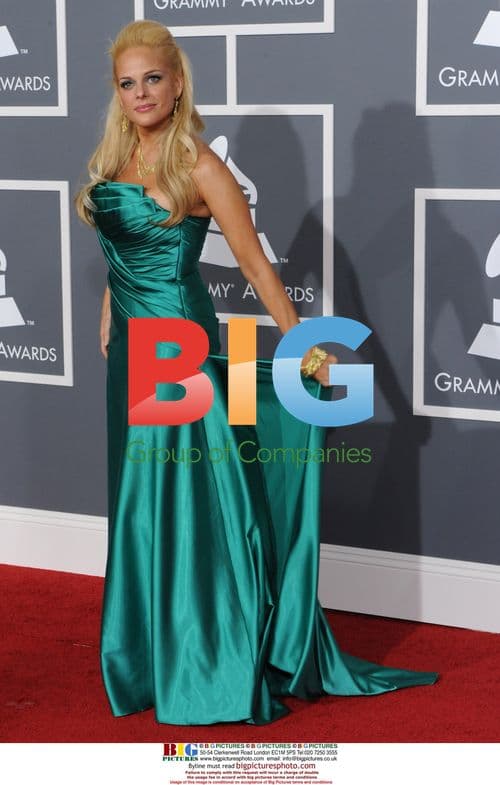 Heather Schmid at the 51st Grammy Awards