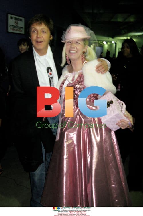 Paul McCartney and Kitten Kay Sera at GRAMMYs