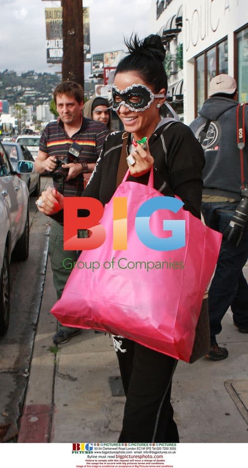 Katie Price visits Trashy Lingerie