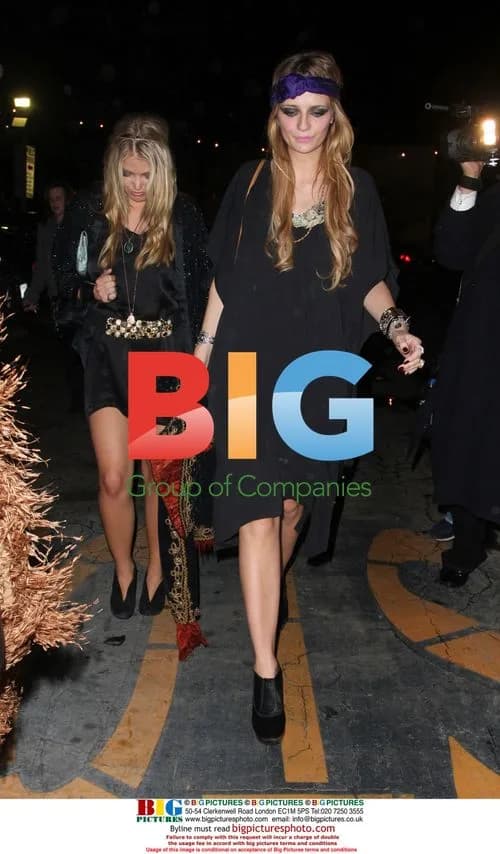 Mischa Barton Spotted Leaving Club