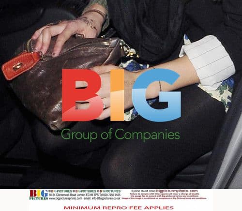 Peaches Geldof and Donald Cumming Entering Hotel