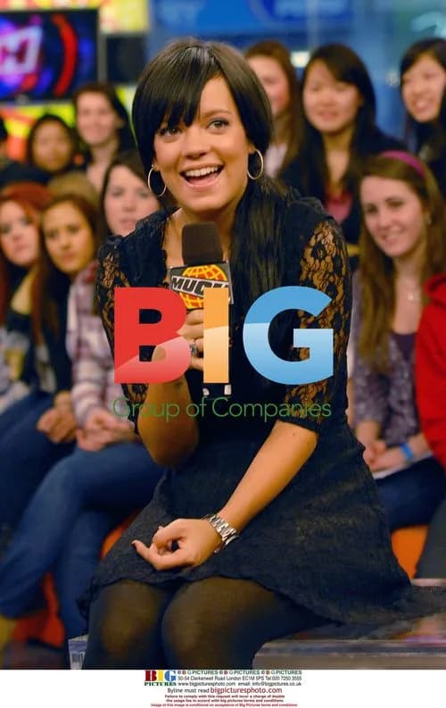 Lily Allen visits MuchMusic in Toronto