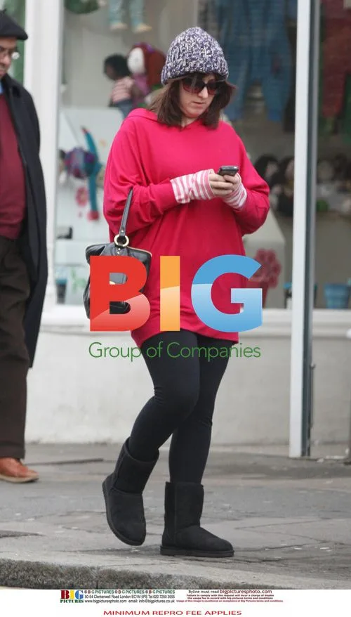 Natalie Cassidy and Ben Porter out in London