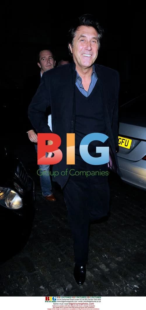 Bryan Ferry at Prada Congo Art Party