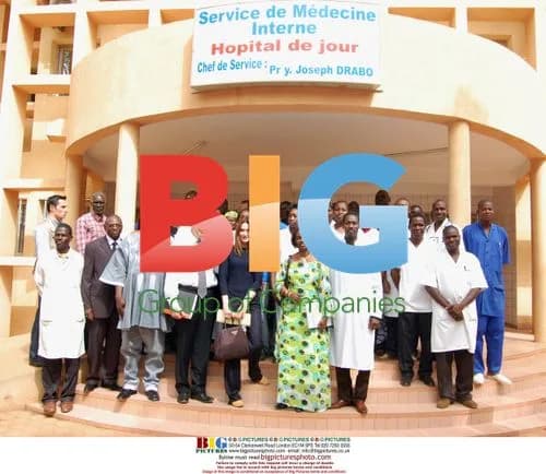 Carla Bruni-Sarkozy visits Burkina Faso