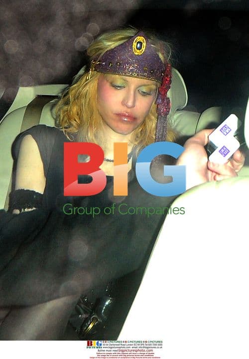 Courtney Love leaves Groucho Club