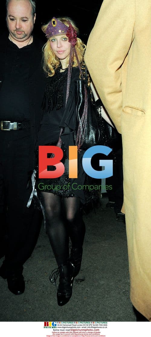 Courtney Love Leaves Groucho Club