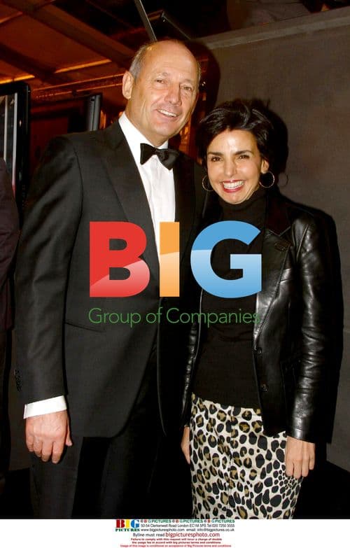 Lewis Hamilton and Ron Dennis at Car Festival in Paris