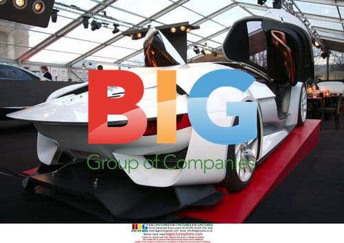 Hamilton and Dennis at Car Festival in Paris