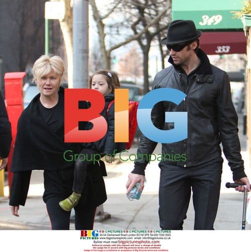 Jackman Family Outing in NYC