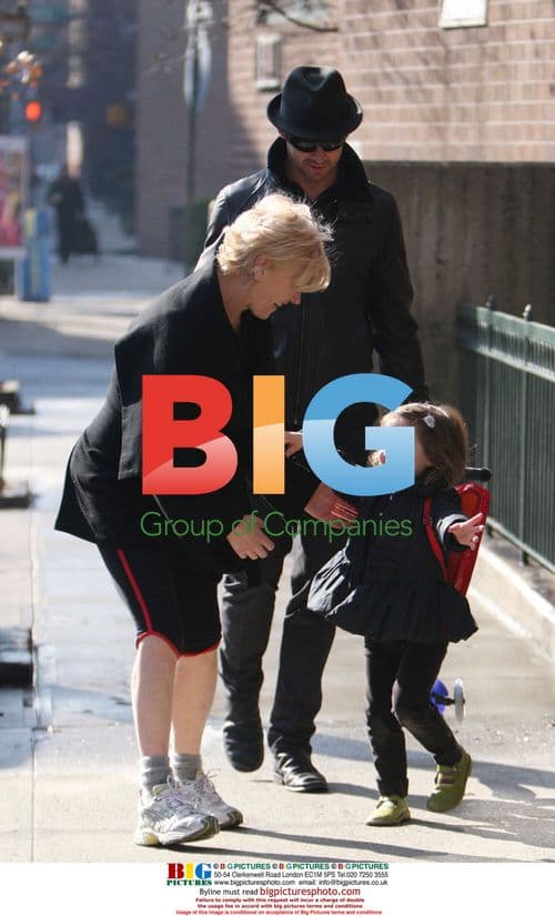 Jackman Family Outing in NYC