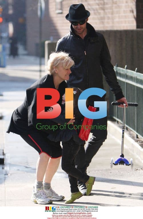 Jackman Family Out in New York