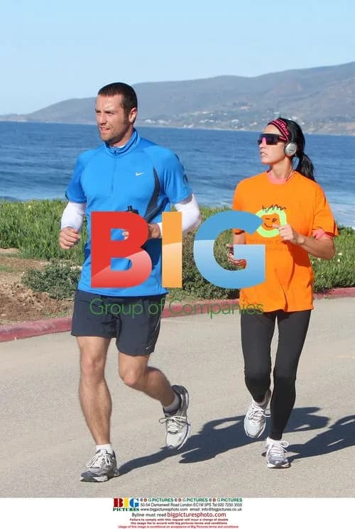 Katie Price and Peter Andre jog in LA