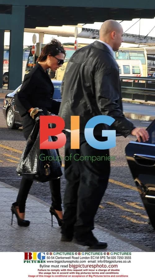 Victoria Beckham arrives at Malpensa airport, Milan