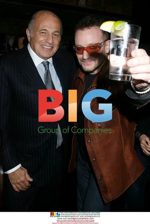 Universal Music CEO and U2's Bono at Grammy Dinner