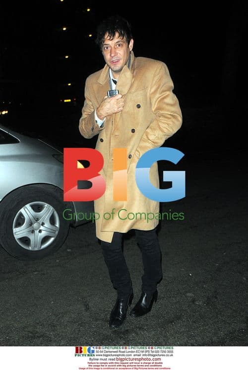 Jamie Hince of The Kills arrives home alone