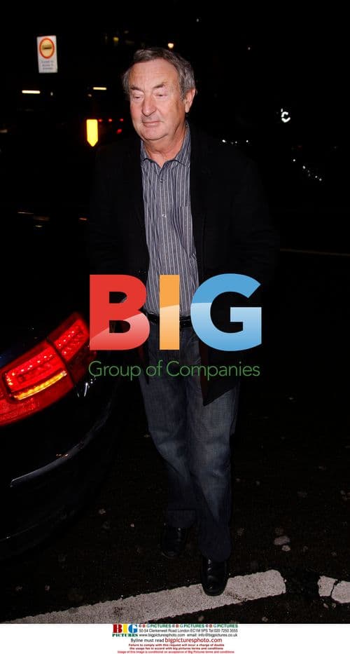 Nick Mason at Kathy Lettes book launch