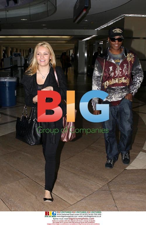 Crystal Audigier Arrives at LAX in Style