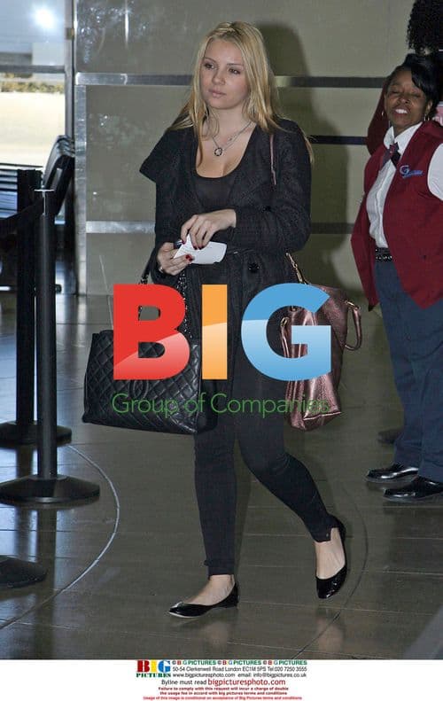 Crystal Audigier arrives in style