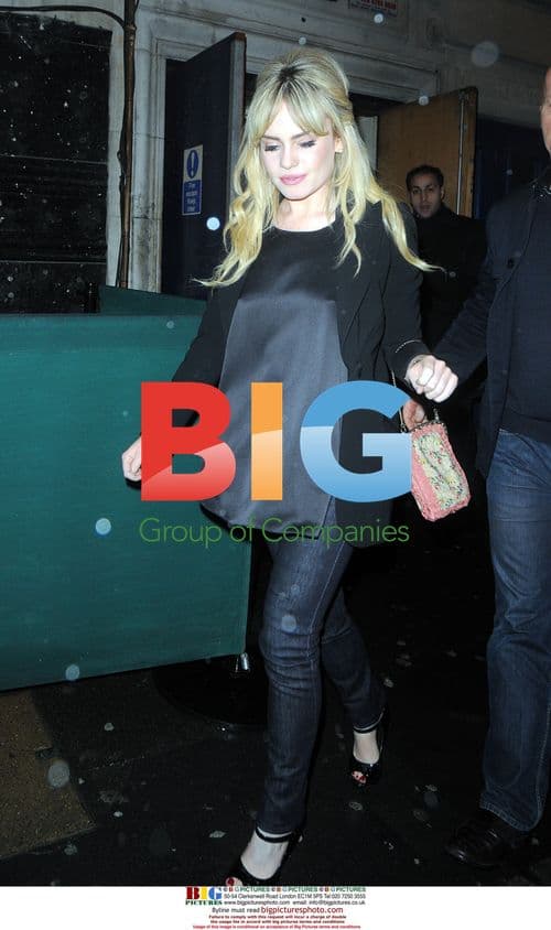 Singer Duffy leaves Producers Guild Awards in London