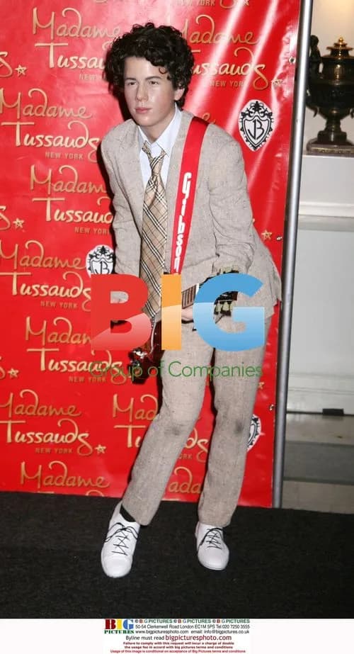 Nick Jonas Wax Figure Unveiling