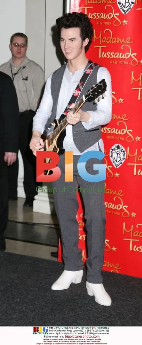 Kevin Jonas Wax Figure Unveiled
